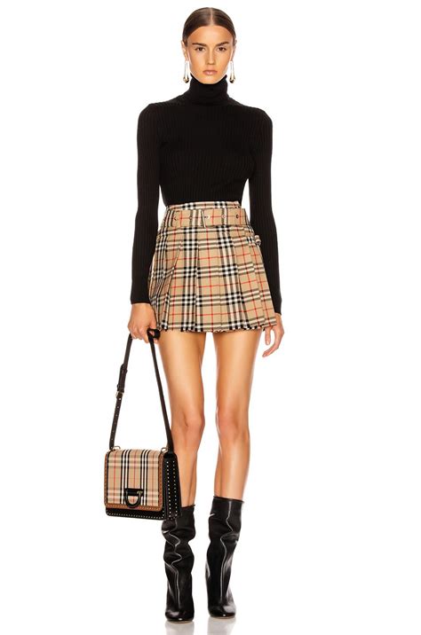 mini burberry skirt|Burberry micro mini skirt.